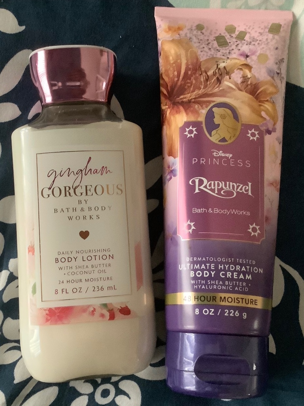 Floral Cream Duo